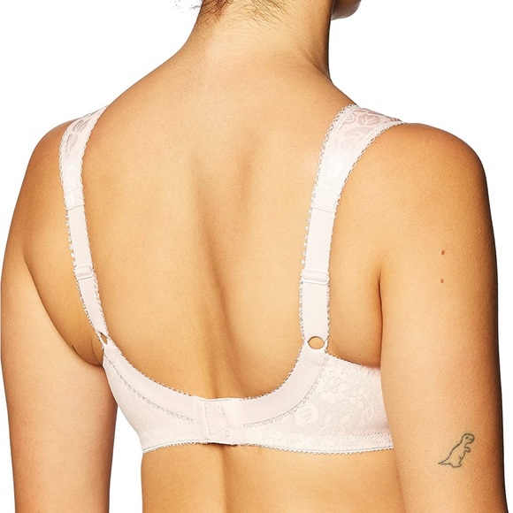 Playtex Women's 18 Hour Original Comfort Strap Full Coverage Bra, 40C in blush - Picture 3 of 6